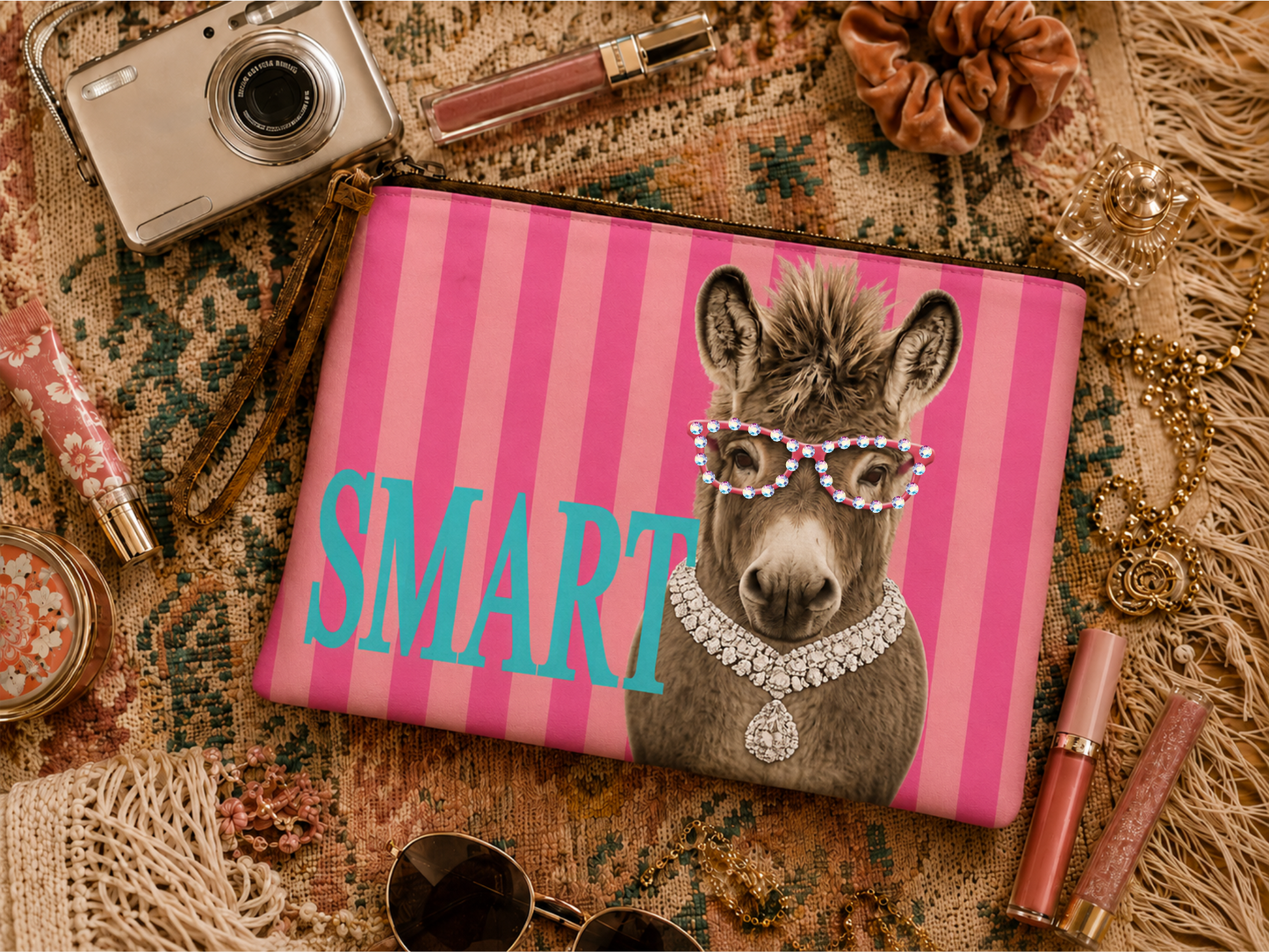 Smart As* Maxine Makeup Bag