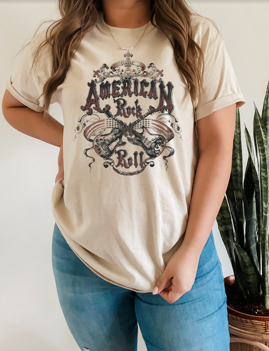 GRAPHIC TEE 348S American Rock and Roll