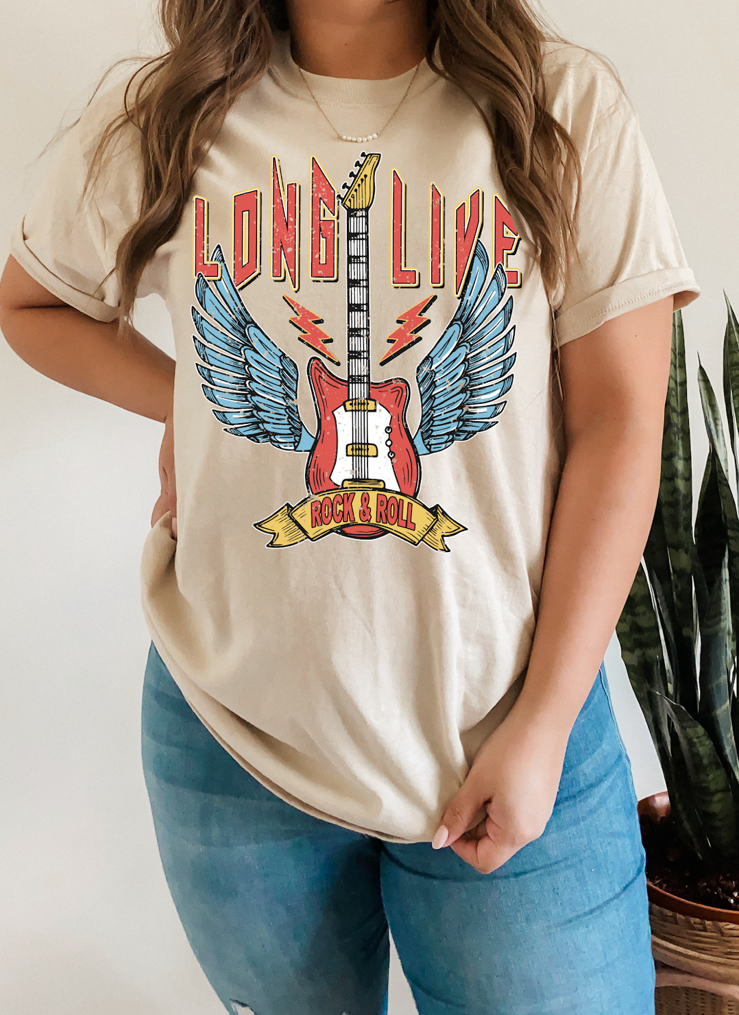 GRAPHIC TEE 342S Long Live Rock & Roll