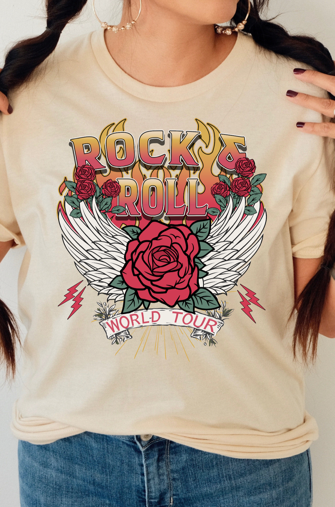 GRAPHIC TEE 335C Rock & Roll