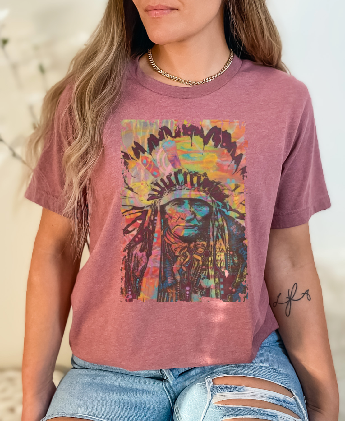 GRAPHIC TEE 182DP Indian