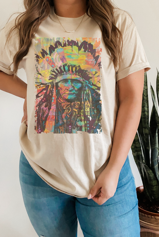 GRAPHIC TEE 182S Indian