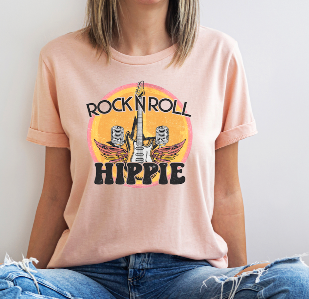 GRAPHIC TEE 275LP Rock N Roll Hippie