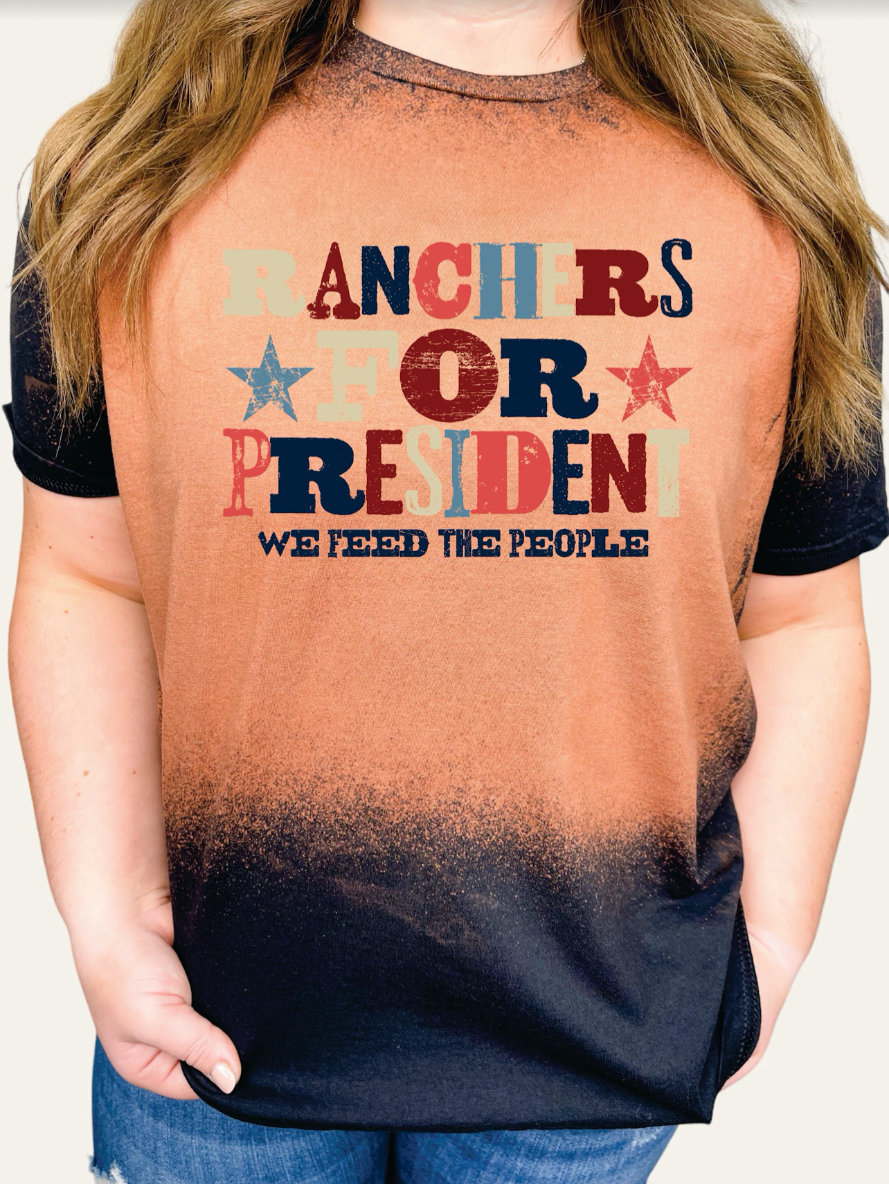 GRAPHIC TEE 133B Ranchers for President