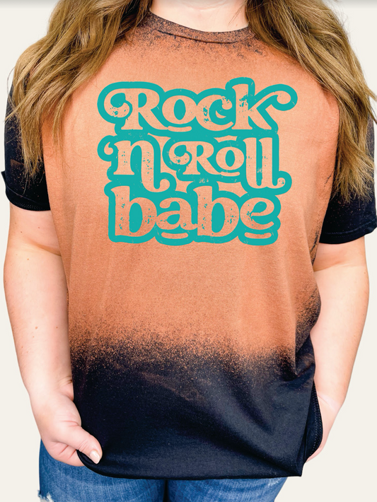 GRAPHIC TEE 166 Rock N Roll Babe