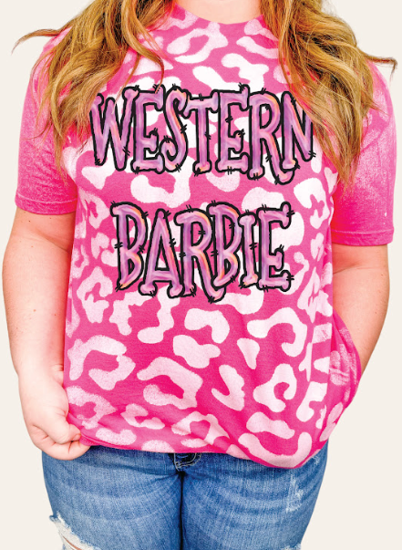 GRAPHIC TEE 139 Western Barbie