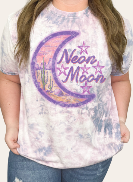 GRAPHIC TEE 370HI Neon Moon