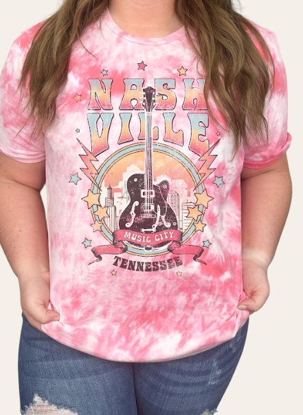 GRAPHIC TEE 402CS Nashville Music City Tennessee