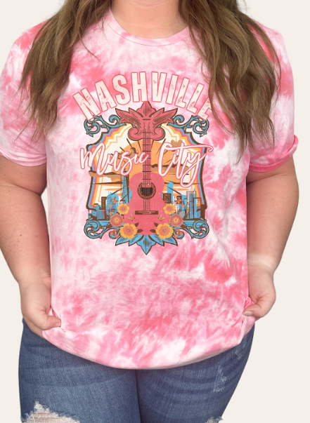 GRAPHIC TEE 406CS Nashville Music City