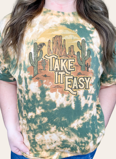 GRAPHIC TEE 412G Take it Easy