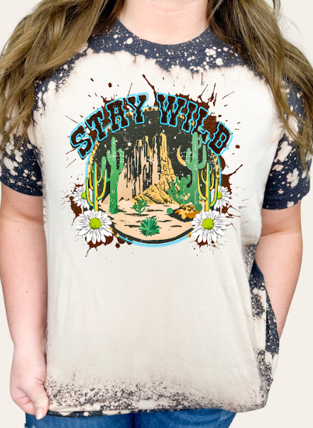 GRAPHIC TEE 421DG Stay Wild