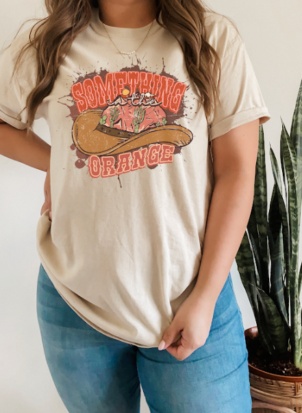 GRAPHIC TEE 428S Something in the Orange