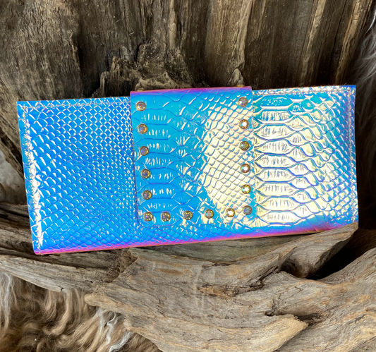 ROWDYRANCH Large Wallet with Crystals 1200