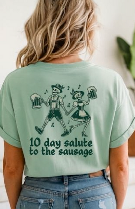 10 Day Salute Graphic Tee