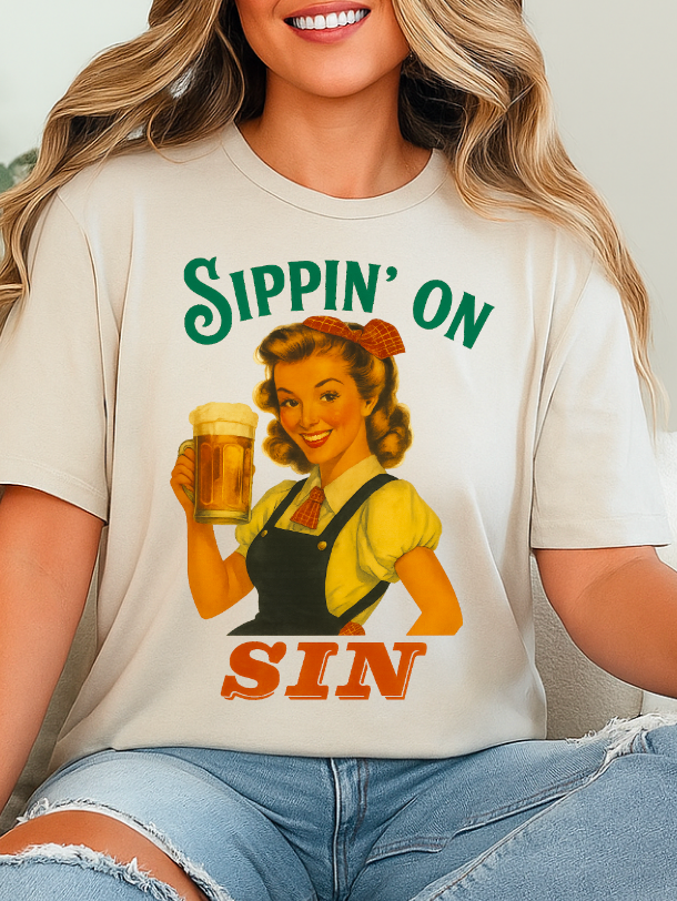 Sippin on Sin Graphic Tee