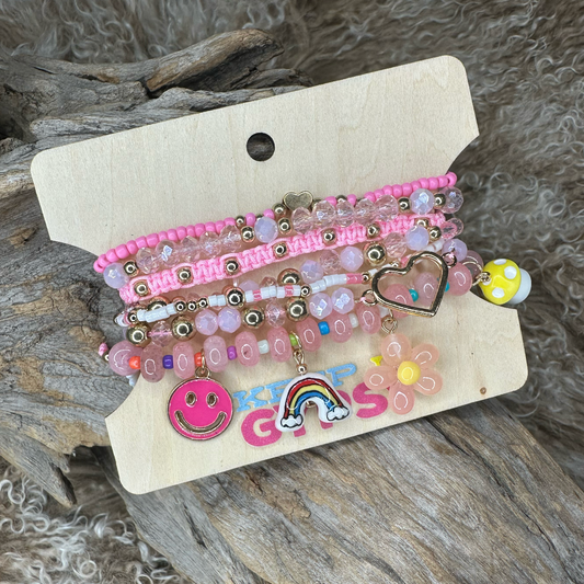 Pink Charm Stack