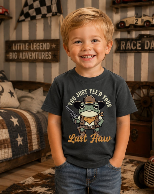 You Just Yeed Armadillo Kids Graphic Tee 24K