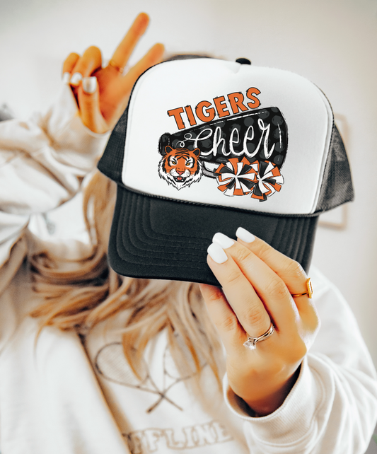 Tigers Mascot Trucker Ballcap