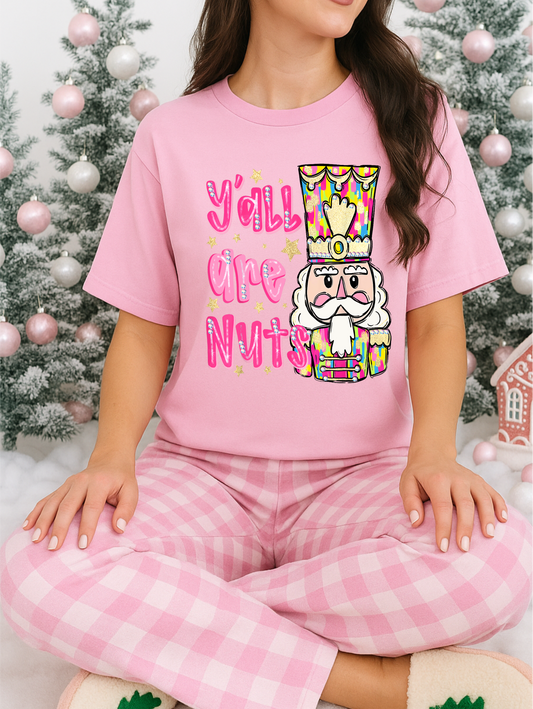 Ya'll are Nuts Graphic Tee