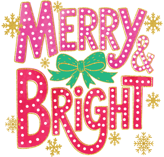 Merry and Bright Crewneck